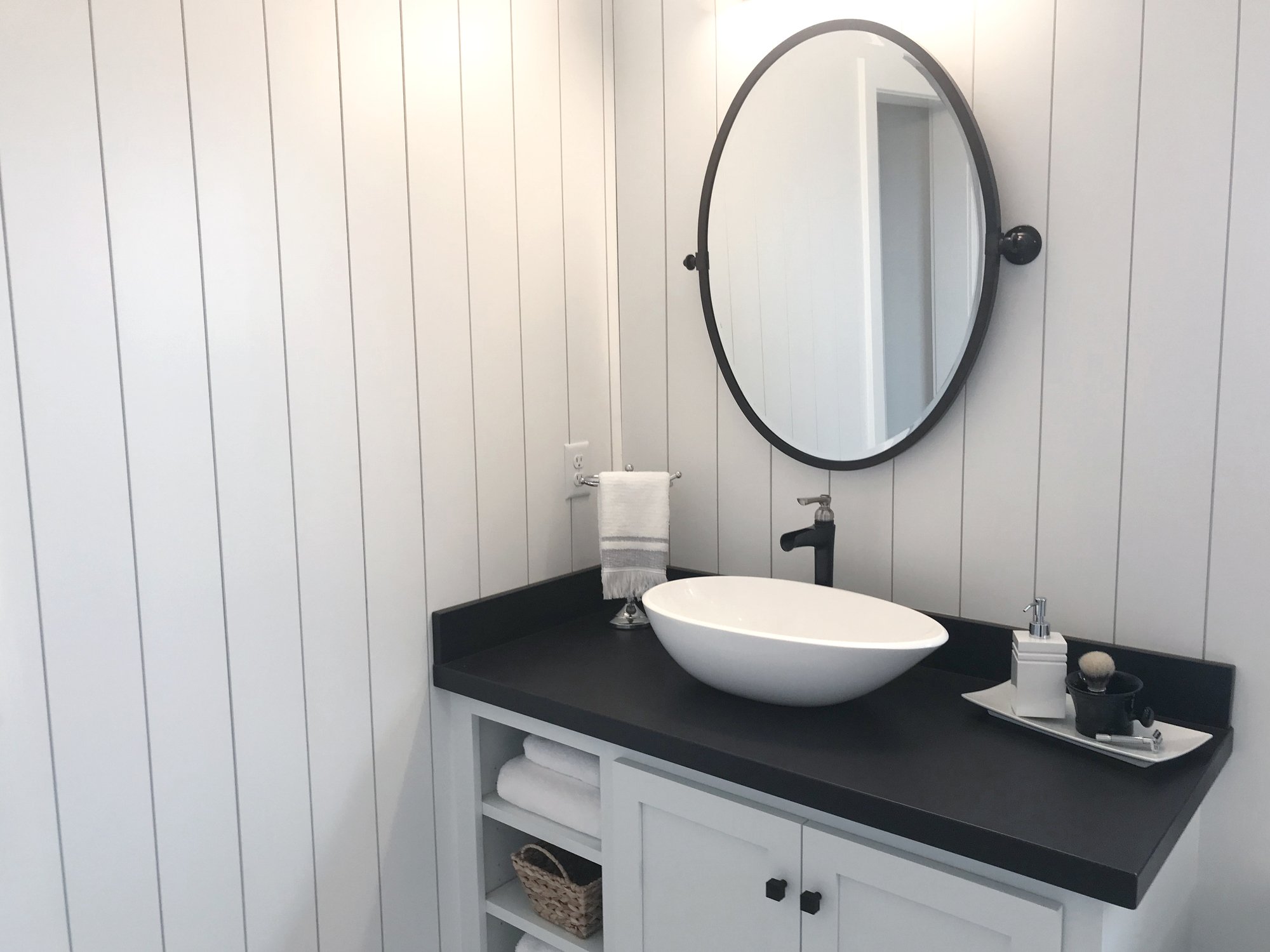 Modern Bathroom Vanity In West Miramar Stone International