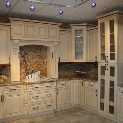 Antique White Cabinets