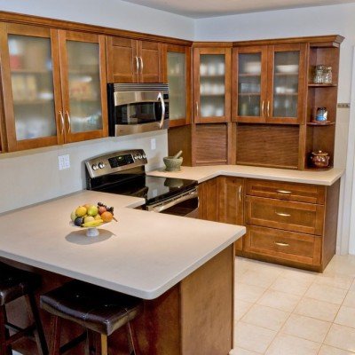 Miami Home Kitchen Remodeling, Café Shaker Cabinets