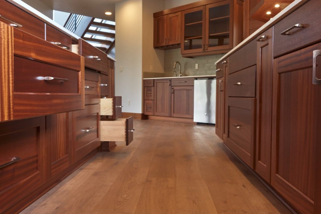 Custom Kitchen Cabinets in a home